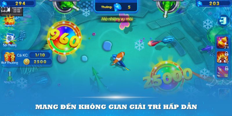 Ocean War mang đến cho thành viên một không gian giải trí hấp dẫn